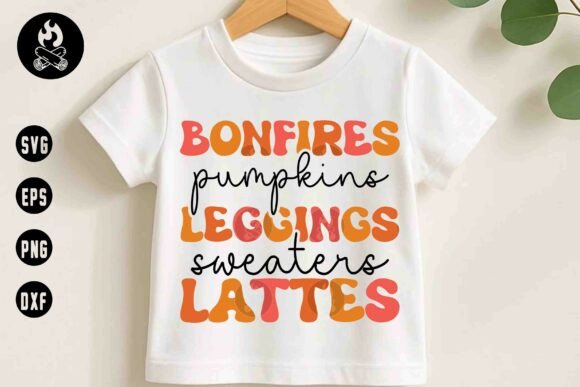 Bonfires Pumpkins Leggings Lattes SVG Graphics Review