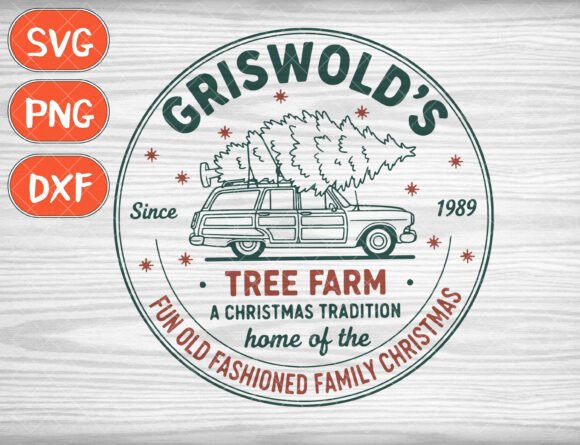 Griswold's Tree Farm SVG for T-Shirt Designs and Graphics