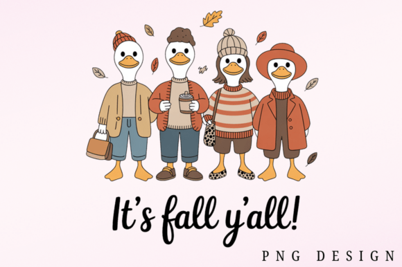 It's Fall Y All PNG: A Cozy Graphic for Local Branding
